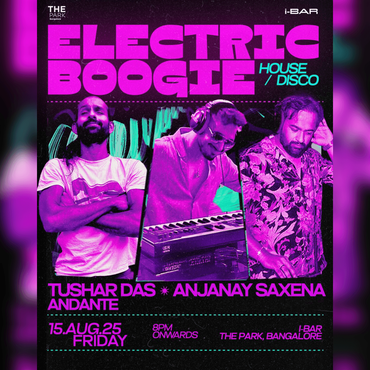 ELECTRIC BOOGIE ft. ANJANAY (GX) + TUSHAR DAS  + ANDANTE
